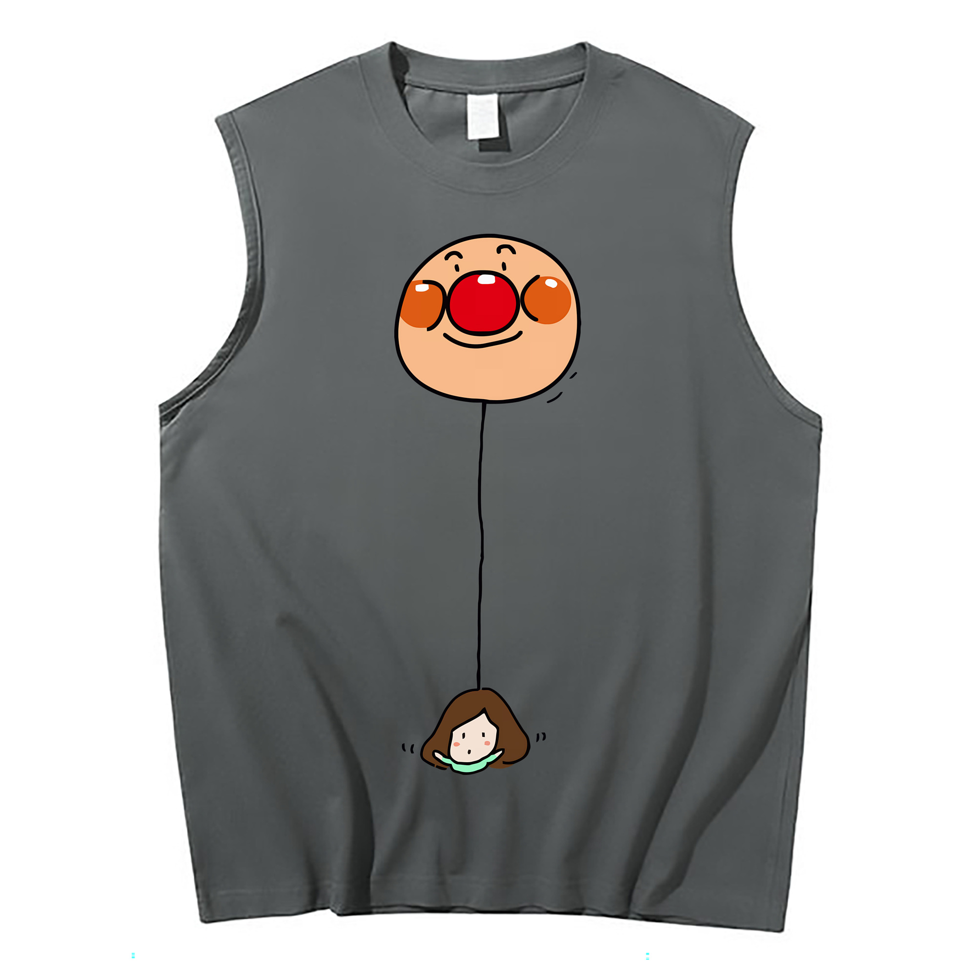 （画像用） アンパンマン Anpanman コットン100％タンクトップ（フロントプリント）